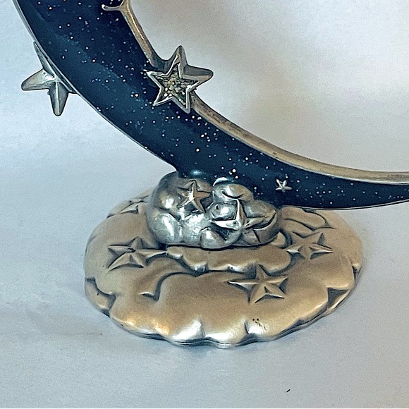 Beautiful Blue an Silver Moon Hanger - Picture 4 of 4